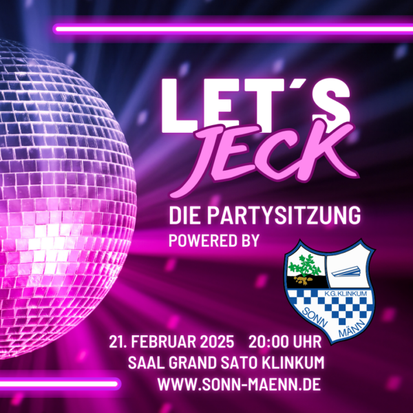 Let´s Jeck - Die Partysitzung